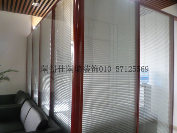 红樱桃木纹转印框架隔断